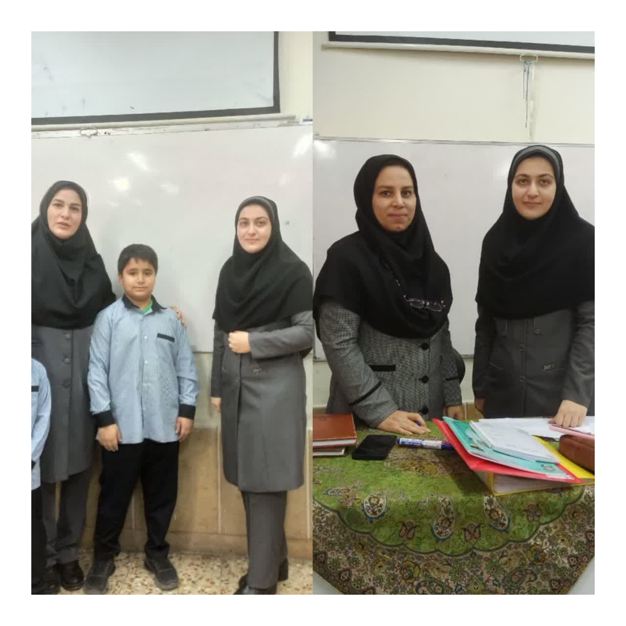 بازدید سرگروه آموزشی پایه دوم